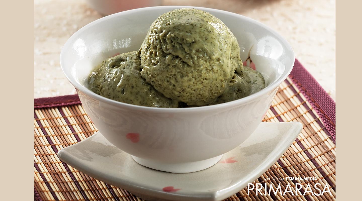 Resep Green Tea Ice Cream