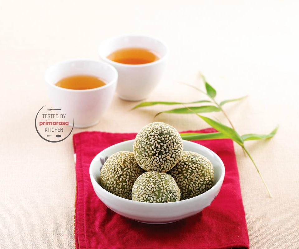 Resep Green Tea Rice Balls