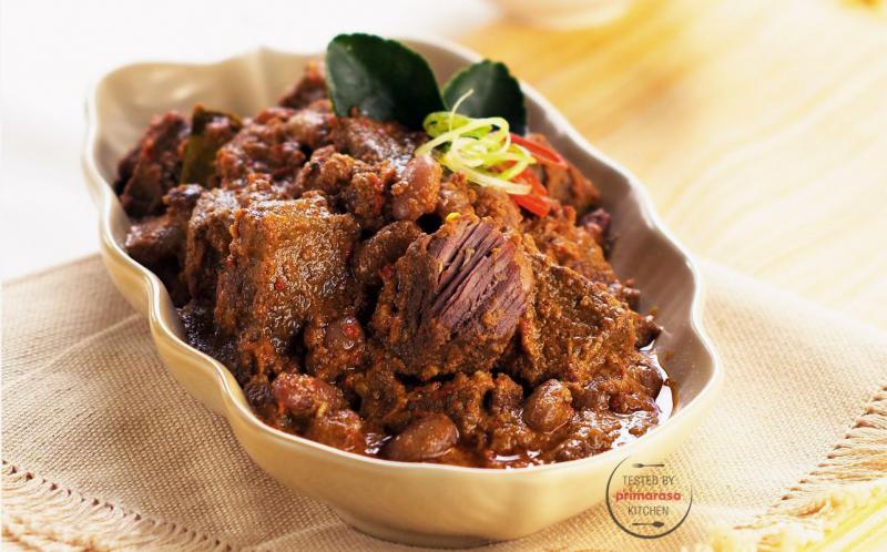 Resep Kalio Daging Sapi Kacang Merah