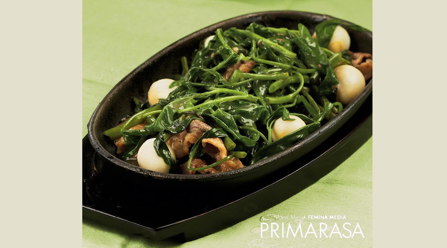 Resep Kangkung Hot Plate