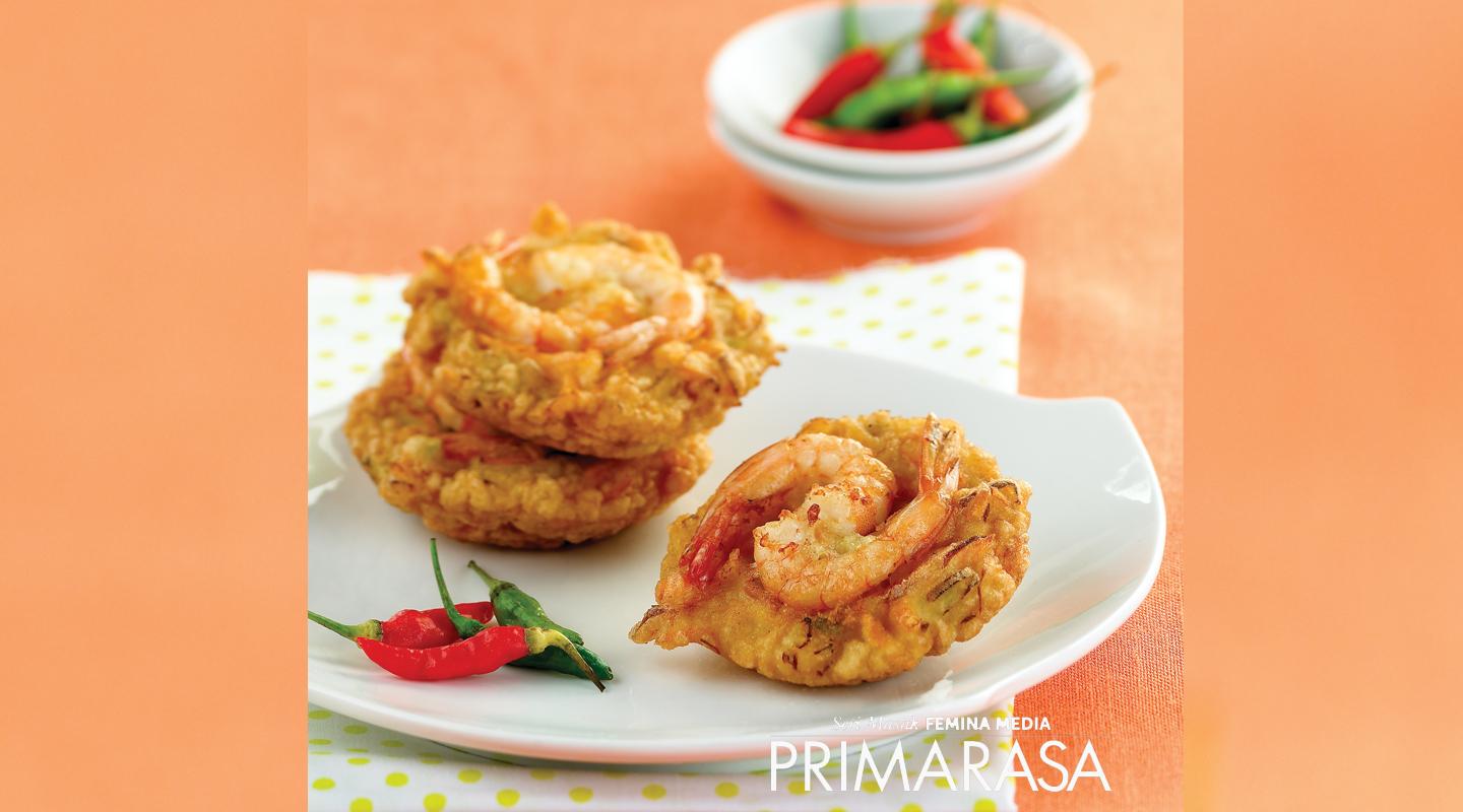 Resep Bakwan Udang Sayur