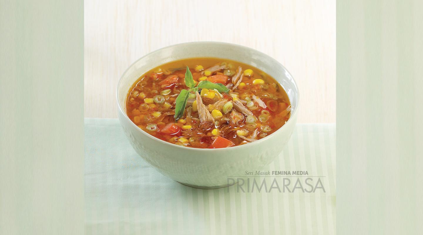 Resep Sup Jagung Cakalang