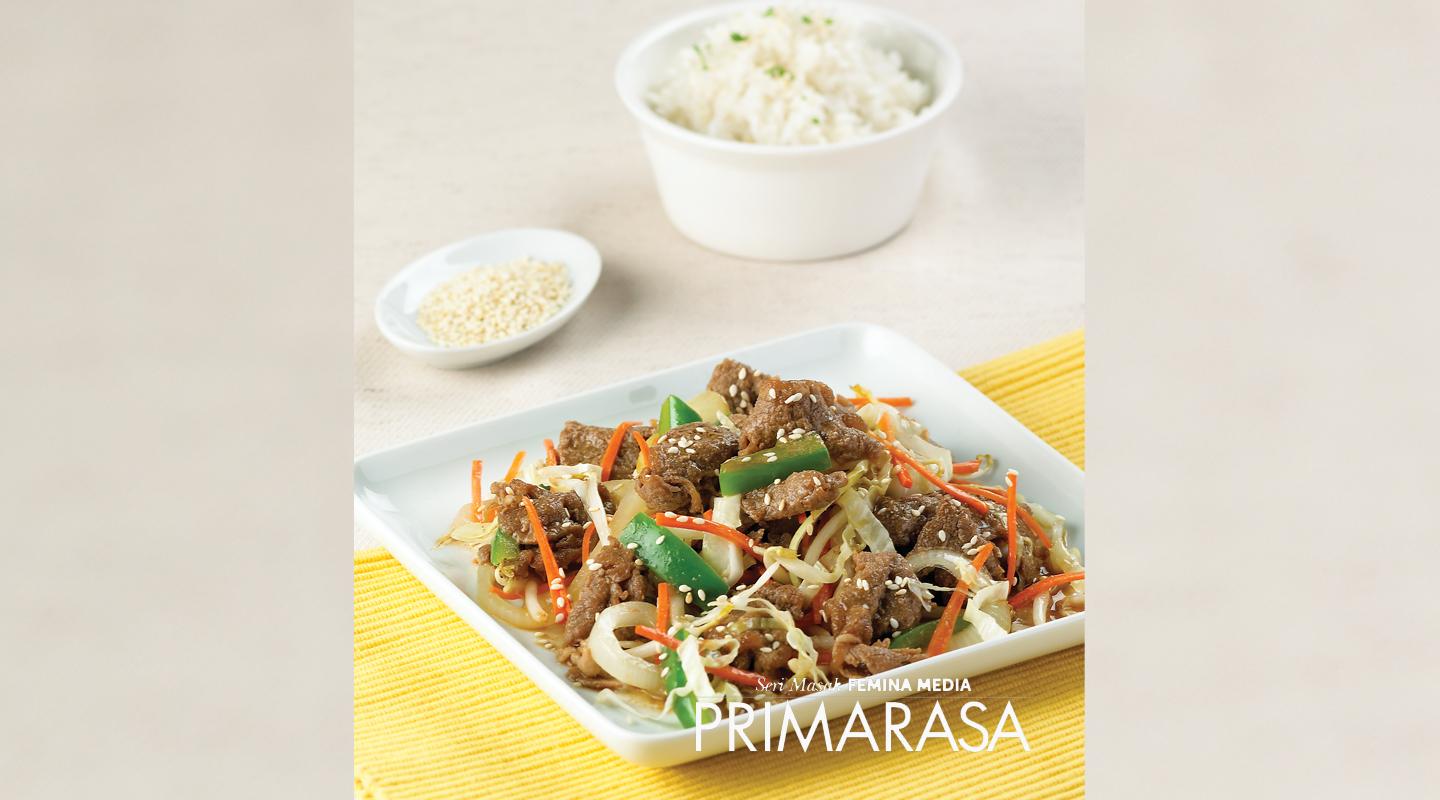 Resep Tumis Daging Sayuran
