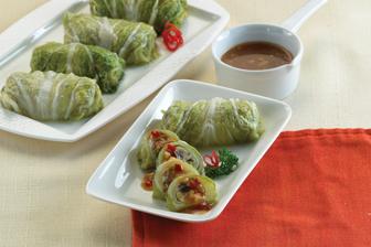Resep Sawi Gulung Saus Tiram