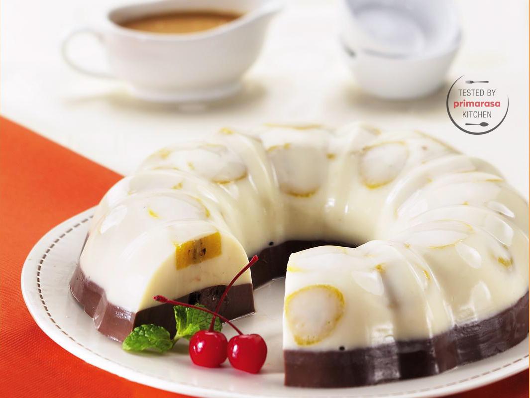 Resep Puding Pisang Cokelat