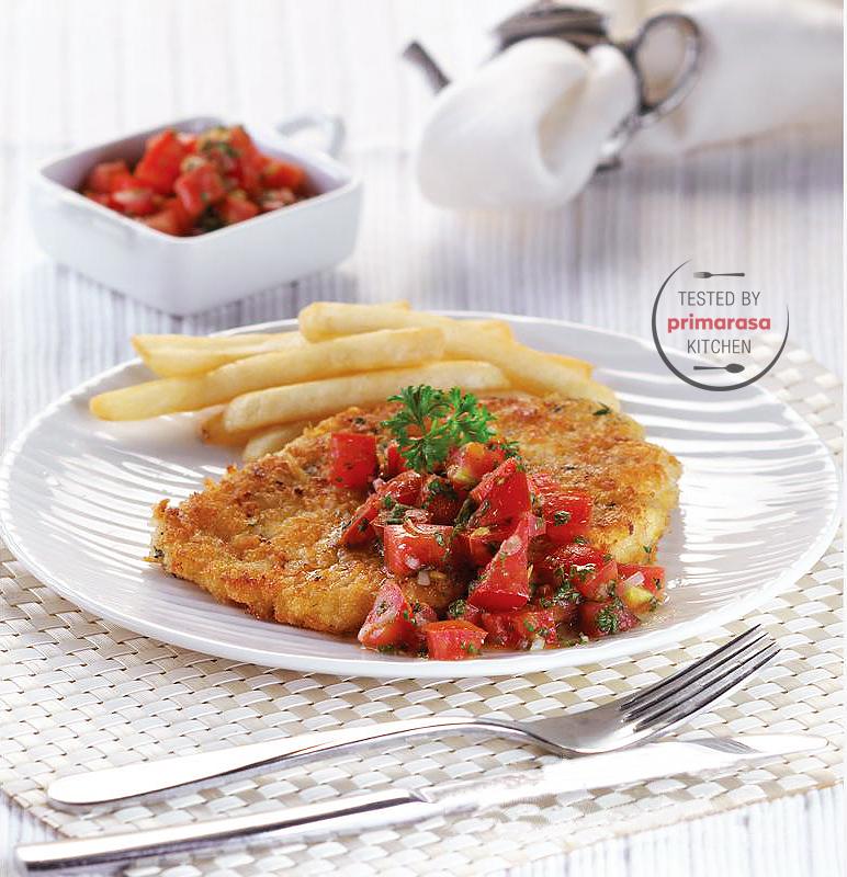 Resep Chicken Schnitzel